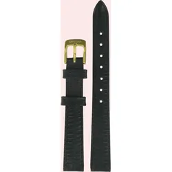 Certina - Leder Priska Lederband Schwarz 12/10mm C600006852 - eidechsen-prägung,kalb,schwarz