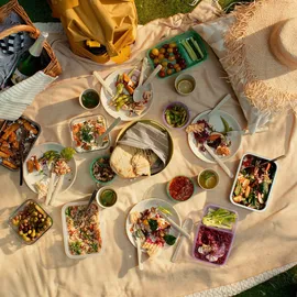 IKEA MARULK Picknick-Set, 21-tlg. versch. Farben