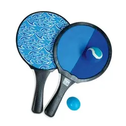 HAPPY PEOPLE Beachball-Set Klettballspiel 74050 2in1 Set