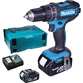 Makita DHP482RTJ inkl. 2 x 5,0 Ah + Ladegerät + Makpac