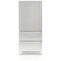 Fhiaba Side by Side Kühlschrank - Freezer Classic KS8990HST, 90 cm, Edelstahl oder Black Metal