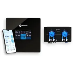 Pool-Chlorinator iControl mit Touchdisplay und integrierter App Pool-Steuerung