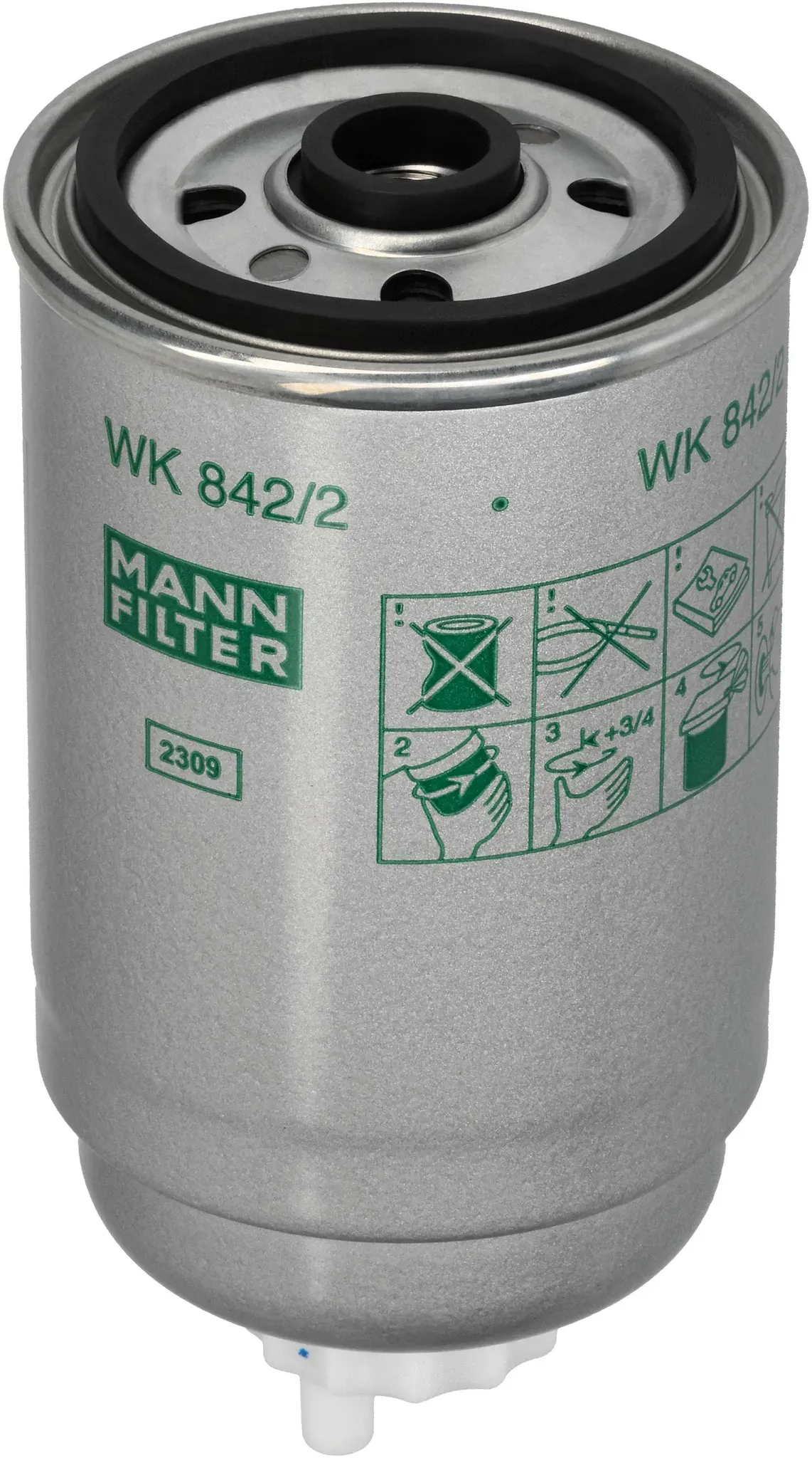 MANN-FILTER Kraftstofffilter wk8422 Anschraubfilter 158mm für DAF Peugeot Citroën PIAGGIO ANDORIA Opel Volvo Iveco VM Fiat Ford GAZ STEYR GENERAL MOT
