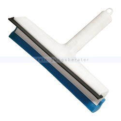 Fensterwischer Haug Fensterreiniger, 255 mm, weiß mit Spezialschwamm und Gummilippe