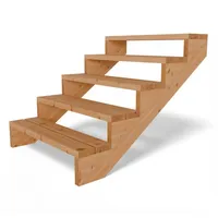Gartenwelt Riegelsberger Terrassentreppe 5-stufig 95 cm Massivholz