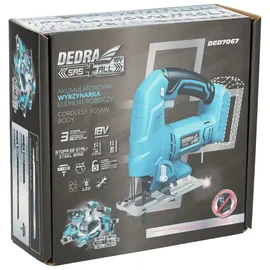 Dedra Ded7067 inkl. 1 x 0,0 Ah + Zubehör