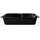 Papstar Einweg-Menüschalen 1,095 l 50 St. Schwarz