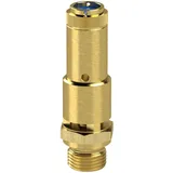 Riegler Sicherheitsventil DN 10 Messing Ansprechdruck 28 bar