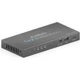 PURETOOLS Purelink PureTools - HDMI Splitter - 48Gbps - 8K (60Hz 4:2:0) 12 bit, Audio De-Embedding und Signal M, Switch Box