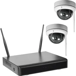 Funk-Video-Überwachung mit Smartrecorder Set D2 2TB - inkl. 2 Kameras WR100 - 2 TB Festplatte