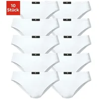 H.I.S. Slip H.I.S, Damen, Gr. 48, weiß, Jersey, Obermaterial: