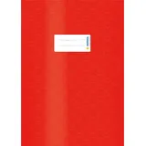 Herma Heftumschlag mit Baststruktur rot A4