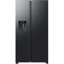 Samsung RS80F65KDFEF Side-by-Side (635 l, 1784 mm hoch, Schwarz)