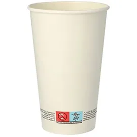 Papstar Trinkbecher Pappe 0,4 l 50 St. Braun