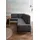 exxpo - sofa fashion "Intenso, viele Bezugsstoffe Cord, Leder, Struktur 244/157 cm (B/T)", grau (anthrazith), B:244cm H:91cm T:157cm, NaturLeder;Strukturstoff (Zusammensetzung: Polyester 100%);Luxus-Microfaser (Zusammensetzung: Aufgeflockte 100% Polyester