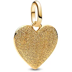 Pandora 763824C00 Charm-Anhänger Herz Goldfarben