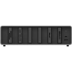 Lexar Workflow PRO 6 Bay Modul mit Thunderbolt 4 uplink (compatible with Workflow readers and SSD drives