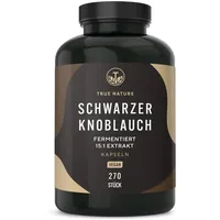 True Nature Schwarzer Knoblauch Extrakt S Allylcystein laborgeprüft,