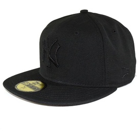 New Era New York Yankees Black ON Black 59Fifty BLACK ON BLACK NEYYAN, 712