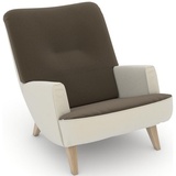 Max Winzer Max Winzer® Loungesessel »build-a-chair Borano«, beige