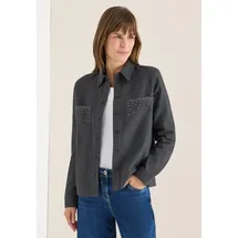 Cecil Langarmbluse grau XXL (46)