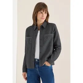 Cecil Langarmbluse grau XXL (46)