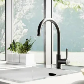 Lenz Einhebelmischer Mana Schwarz