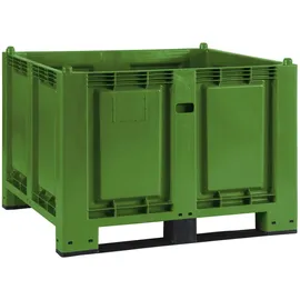 BRB-Lagertechnik Palettenbox 1200 x 800 x 850 mm 2-tlg. grün