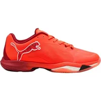 Puma Vantage Nitro Hallenschuhe Herren glowing red/puma white/dark crimson/puma black 46