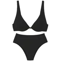ELBSAND Bügel-Bikini Damen schwarz Gr.36 Cup D