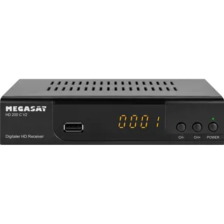 Megasat HD 200 C V2 HD-Kabel-Receiver Front-USB Anzahl Tuner: 1