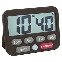 TFA® Küchentimer 38.2038.01 schwarz