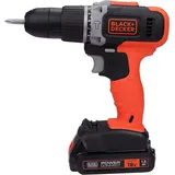 Black & Decker Akku-Schlagbohrschrauber inkl. 1 x 1,5 Ah + Transporttasche