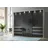 250 x 217 x 67 cm Schwarz
