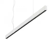 Ideal Lux LED Pendelleuchte OFFICE, 30W, 4000K, 3100lm, IP20, höhenverstellbar, weiß