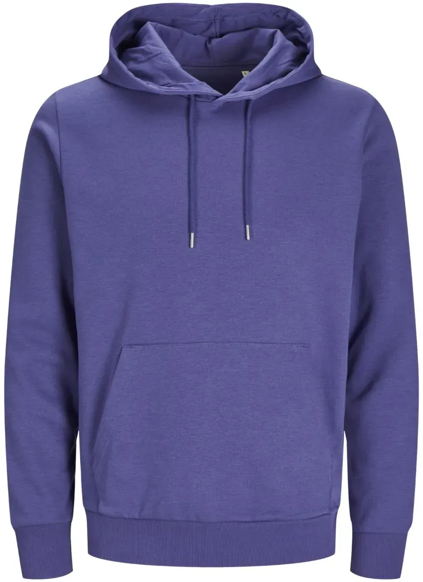 JACK & JONES - BLANKS - Basic Hoodie - Skipper Blue / XXS
