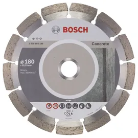 Bosch Diamanttrennscheibe Sägeblatt Durchmesser 180 mm 1 St.