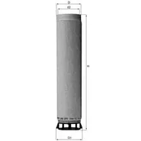 Mahle LXS 271 Sekundärluftfilter Filtereinsatz
