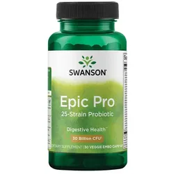 Swanson Epic Pro 25-Strain Probiotic 30 BILLION CFU (30 veg.Kapseln)