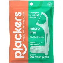 PLACKERS Zahnseide Micro Mint 90 St.