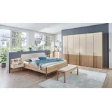 Wiemann Schlafzimmer-Set Valetta 4tlg. Holzoptik Eiche Bianco
