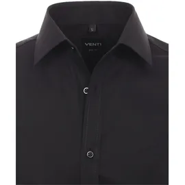 Venti Langarmhemd Schwarz 40