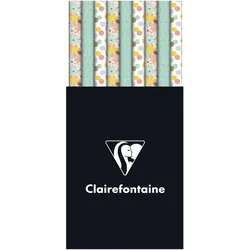 Clairefontaine 60x Geschenkpapierrollen Alliance 57g 10x0,70m, Sortierung Basic - Sortierung 211931C