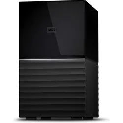 WESTERN DIGITAL externe HDD-Festplatte "WD My Book Duo", schwarz, 16TB, Festplatten