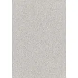 Steffensmeier Kurzflor Teppich Canberra Wohnzimmerteppich modern, strapazierfähig und pflegeleicht, Grau, Größe: 160x230 cm