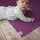 SanoSoft Krabbelmatte Pflaume, | Gr.: 240 x 200 cm