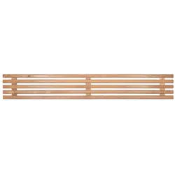 Thermoespe Sauna Rückenlehne oben, Abmessung: 16x300x2050 mm