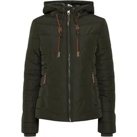 Oxmo Winterjacke Mala braun / dunkelgrün XS