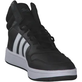 adidas Hoops 3.0 Mid Core Black / Cloud White / Grey Six 44