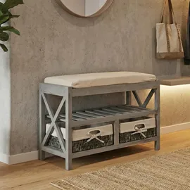 Mendler HWC-C48 45 x 65 x 34 cm grau / grau